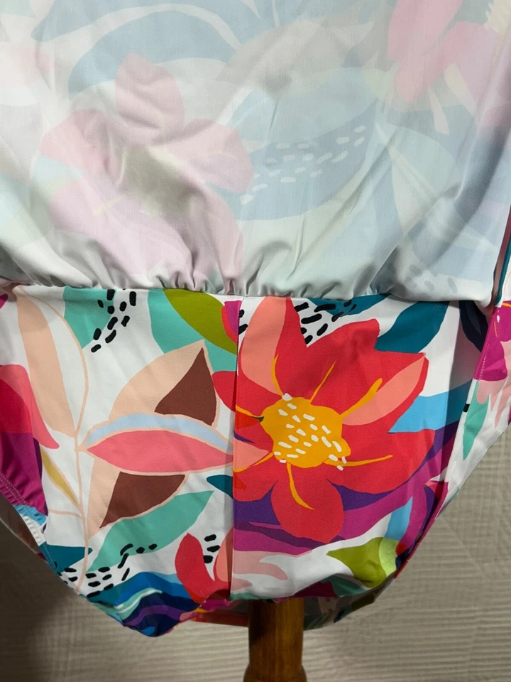 Traje de baño mujer Liz Claiborne talla grande 20W,24W Foto 4 de 4