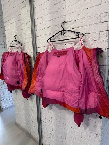 JET SET Luxus Daunen Puffer Jacke Gr. 1 | Gänsedaunen | versteckte Kapuze | - Bild 16 von 24