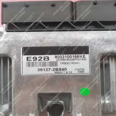 y。ページ 39127-2B540 E92B For Hyundai -AT Car Engine Computer ECU Control