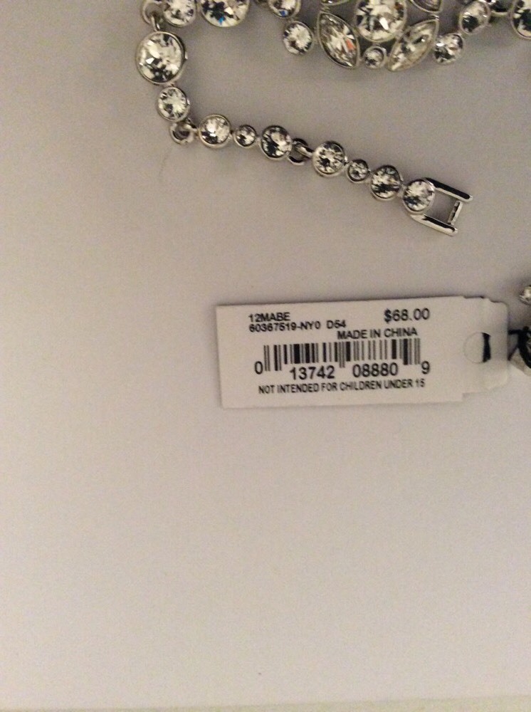 GIVENCHY BE201VE1WE001 関税送料込 Givenchy Silver tone Flex Bracelet $68 GB21 | eBay