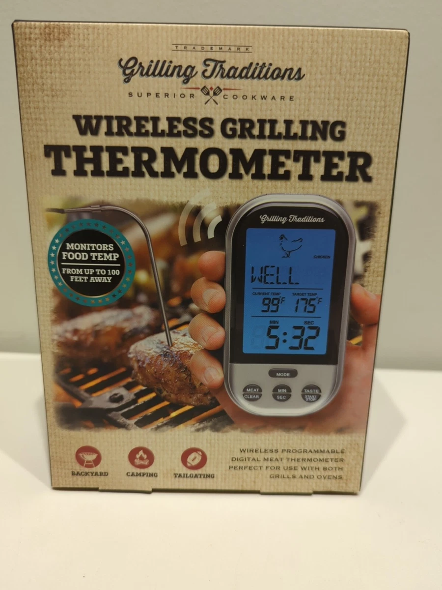 THE-372 Wireless Meat Thermometer for Remote Monitoring