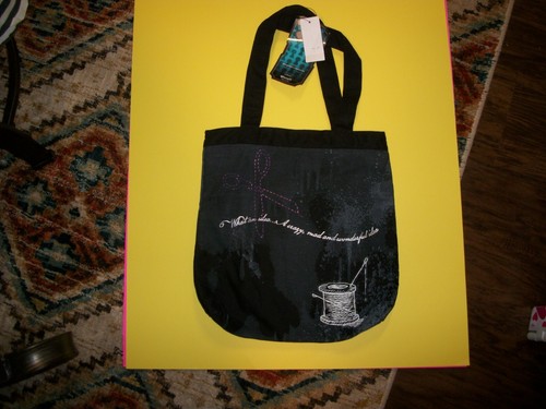 CLAIRE'S DISNEY ALICE IN WONDERLAND TOTE BAG The Mad Hatter RARE !! NEW - Foto 3 di 4