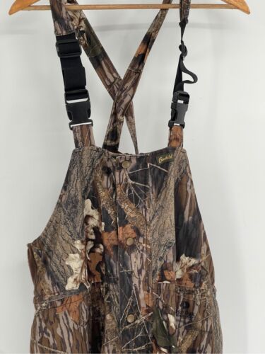 Gamehide Overalls Men's XL Mossy Oak Hunting Hush Hide Brown - Picture 2 of 13