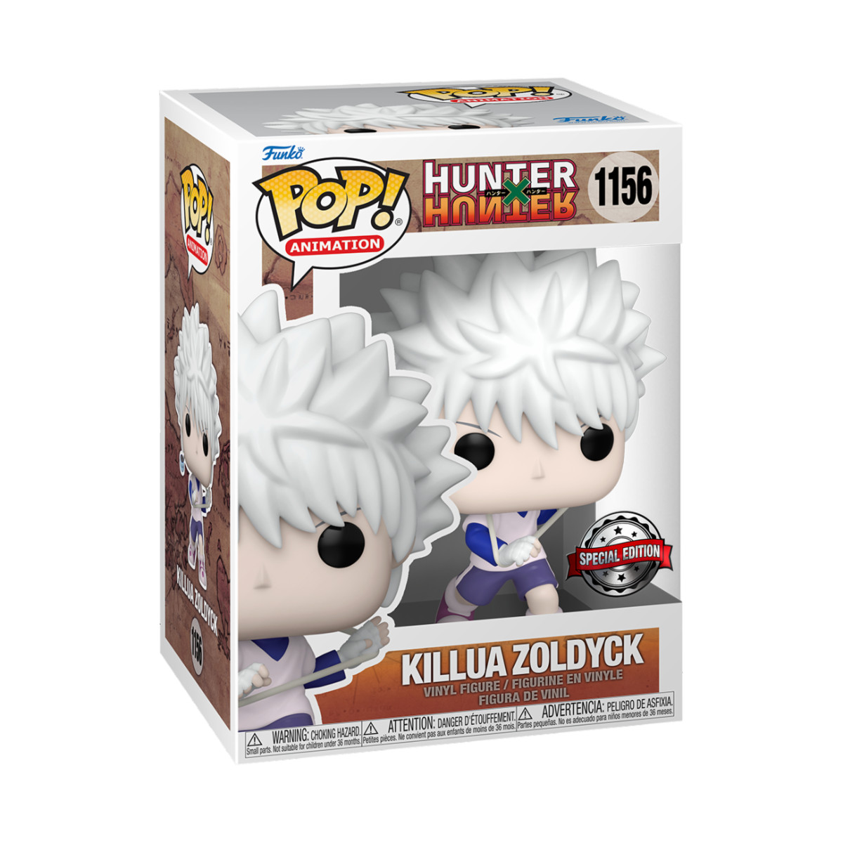 FUNKO Pop! Vinyle Figurine : Hunter X Hunter - Killua Avec / Yo-Yo FUNKO Pop! Vinyle Figurine : Hunter X Hunter - Killua Avec / Yo-Yo | Funko Pop | 2 FUNKO Pop! Vinyle Figurine : Hunter X Hunter - Killua Avec / Yo-Yo | Funko Pop