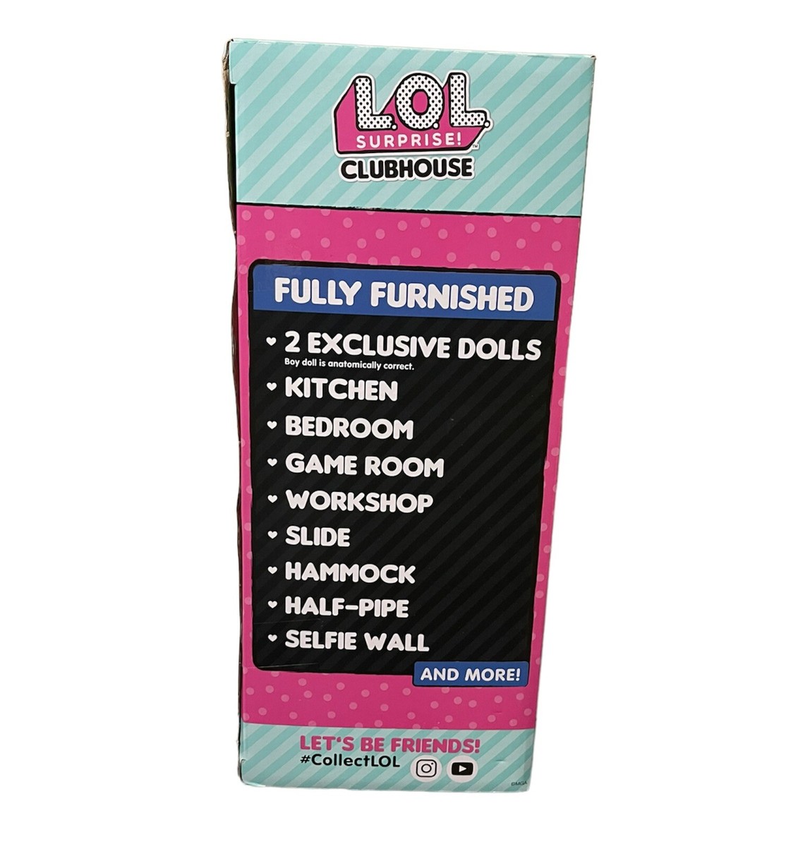  L.O.L. Surprise! Clubhouse Playset with 40+ Surprises