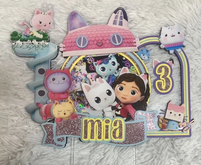 Coctelera temática para casa de muñecas Gabby/cualquier nombre cualquier edad Foto 2 de 2