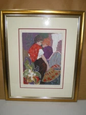 Roy Fairchild "INTIMACY 1" Framed Serigraph On Paper Limited Edition 205/300