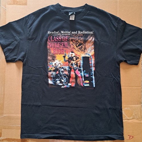 Class Of Nuke Em High NEW Sz Large Vintage Retro Troma 1986 Rare 2005 Print  - Picture 1 of 4