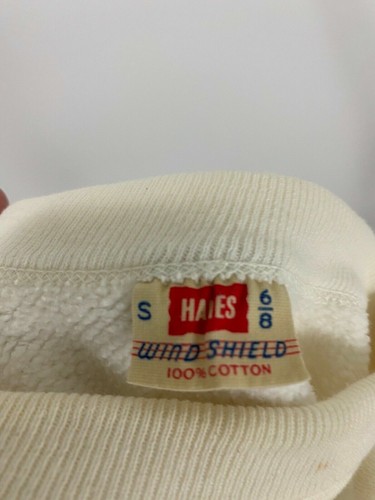 TRUE VTG Hanes Wind Shield 50s Sherwood Forest Robin Hood Sweatshirt YOUTH S 6-8 - Picture 2 of 9