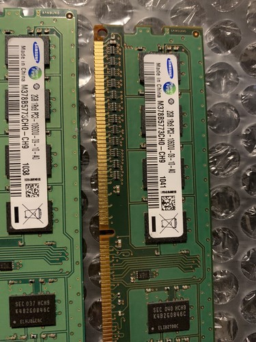 8GB RAM Kit Samsung 4x2 GB 240-pin PC3-10600 (DDR3-1333) - Picture 2 of 3