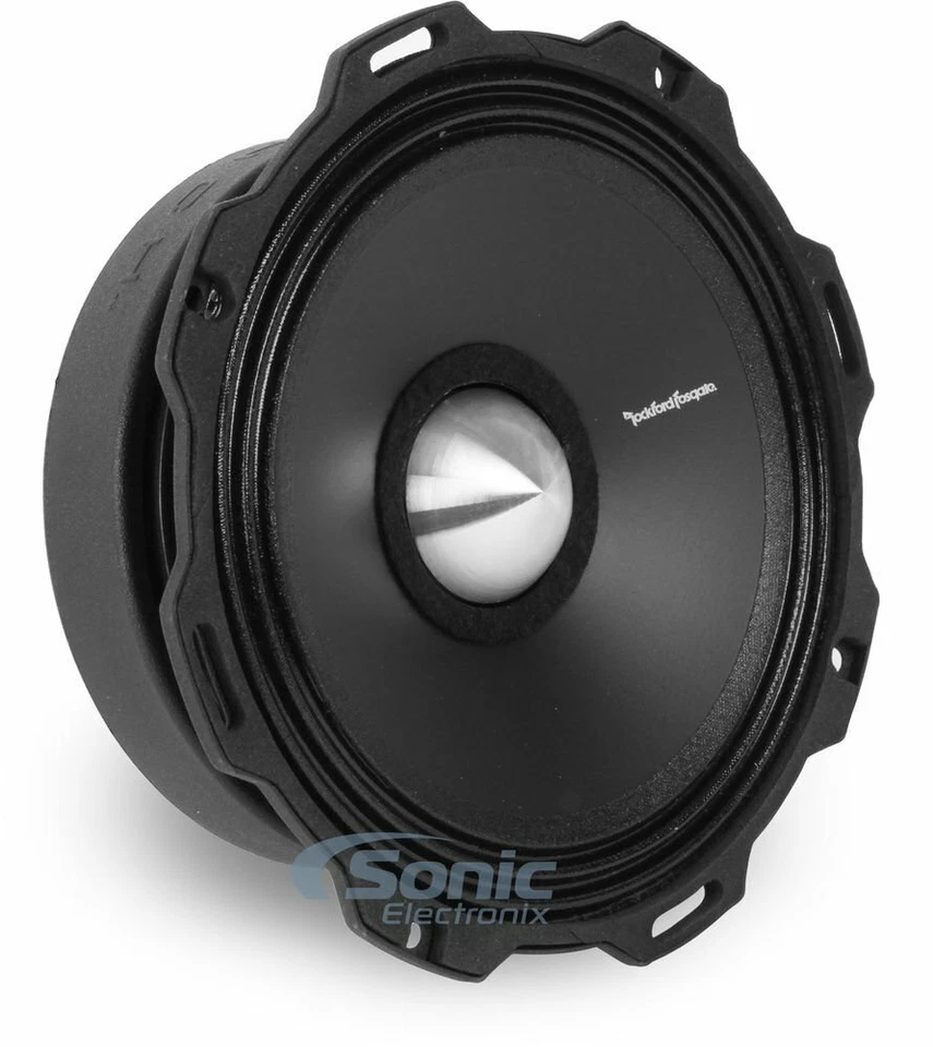 2) Rockford Fosgate PPS4-6 6.5" Midrange Speaker w/ 2) 1.5" Car Tweeter Bundle - Image 2 of 4