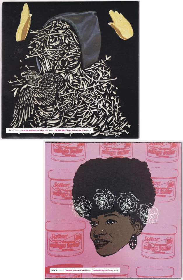 7 дюймов винил 2017 10 x розовый 7 дюймов пластинка LP набор буклет - Изображение 2 из 4