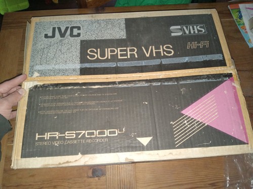 JVC HR-S7000U 4 Head Hi-fi Stereo Video Cassette Recorder Super Vhs Untested - Bild 8 von 8