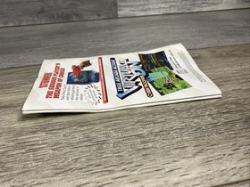 Virtua Cop 2 II Sega Saturn Game Instruction Manual Only registration card