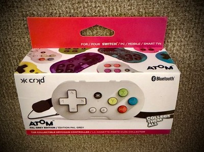 CRKD Atom Collectible Keychain Controller (PAL Grey)