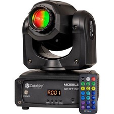 ColorKey Mobile Spot 50 Battery Powered 30W LED Moving Head Spot 197881439958 RF