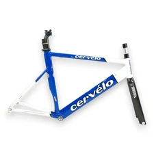 Cervelo P2K 54cm Frame Set Aluminum Standard QR Rim Brake with Fork & Headset