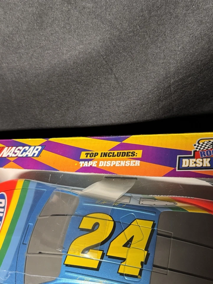 Raro Nuevo En Caja Riddell Jeff Gordon #24 Organizador Escritorio Coche Foto 3 de 4