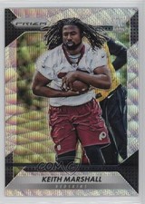 2016 Panini Prizm Rookie Blue Wave Prizm 91/149 Keith Marshall #261 5l6