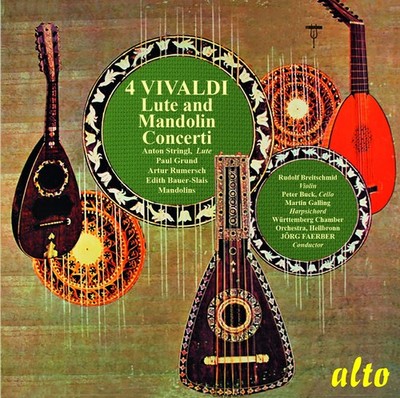 Artur Rumetsch Vivaldi (etc) Lute and Mandolin Concertos (CD)