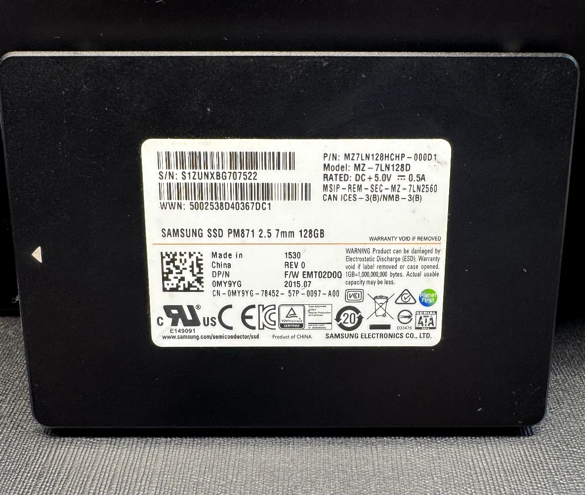 Samsung SATA II 128 GB Solid State Drives for sale | eBay