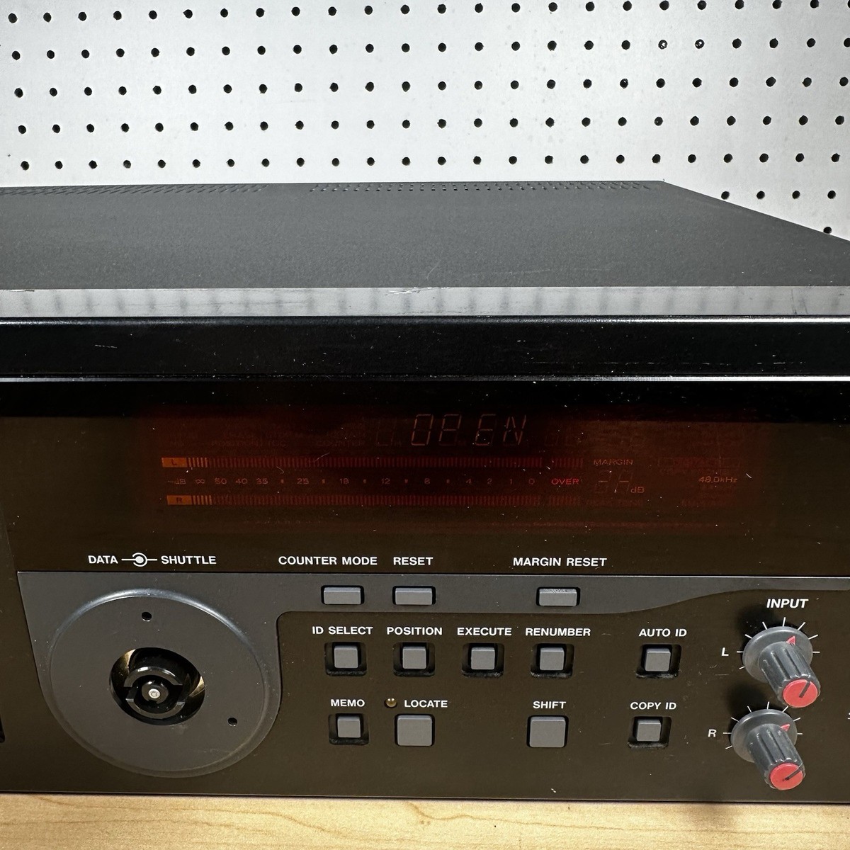 Tascam DA30 MkII 3U Deep Rack Mountable DAT Recorder for