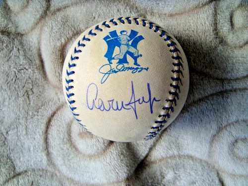 Aaron Judge signedofficial OAL Budig ball autograph baseball PSA DNA