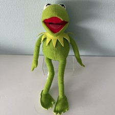 Disney Parks Muppets Kermit THE Frog Plush 16" New with Tag