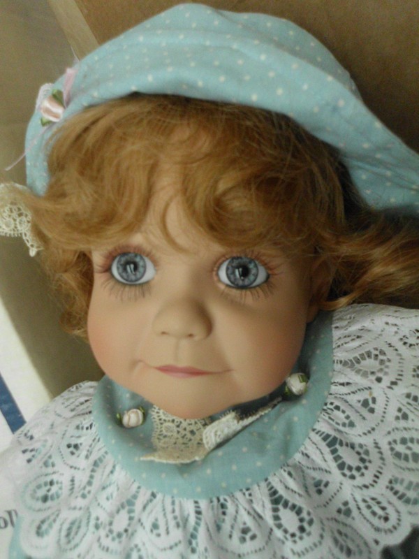 BEAUTIFUL VIRGINIA TURNER CARRIE DOLL VINYL/CLOTH LARGE 24" ORIGINAL CLOTHES FIB
