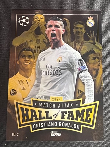 2024-25 Topps Hall of Fame Cristiano Ronaldo Real Madrid CF