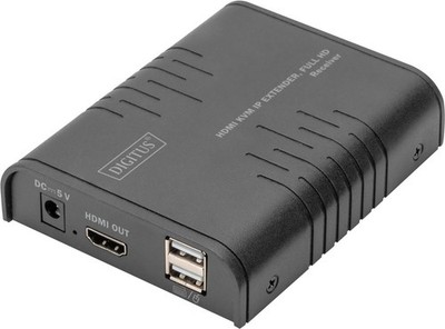 Digitus Receiver Extender Kvm HDMI Ip, Full HD