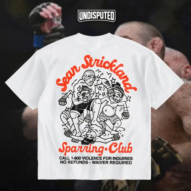 Sean Strickland Sparring Club Double Sides Unisex T-shirt UFC Shirt