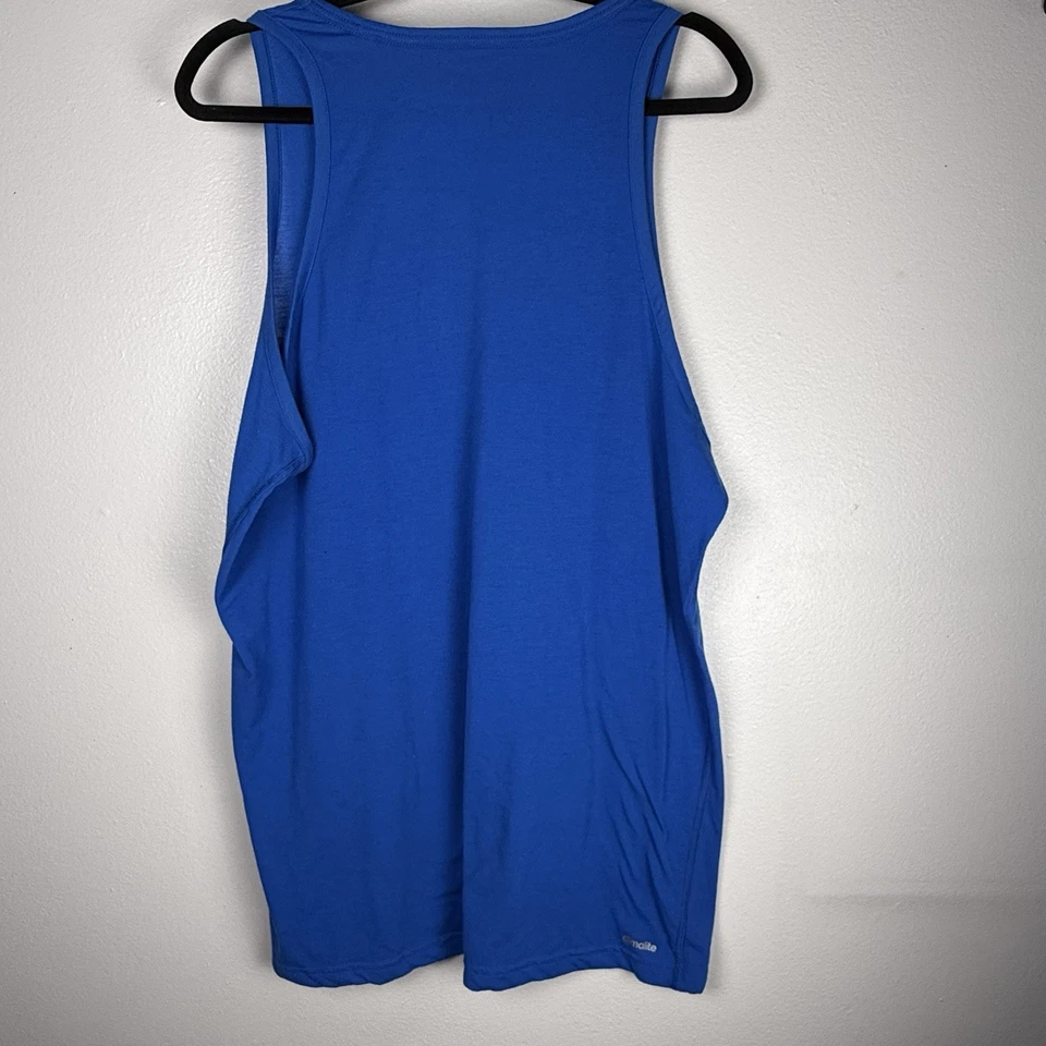 Adidas Hombre Ultimate Tank Talla XL Azul Real Cuello Redondo Climalite Foto 2 de 4