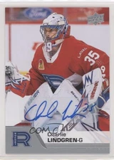 2020-21 Upper Deck AHL Auto Charlie Lindgren #17 Auto pb8
