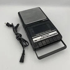 Panasonic Slim Line RQ-2102 Portable Cassette Player Recorder Tested Working BLK