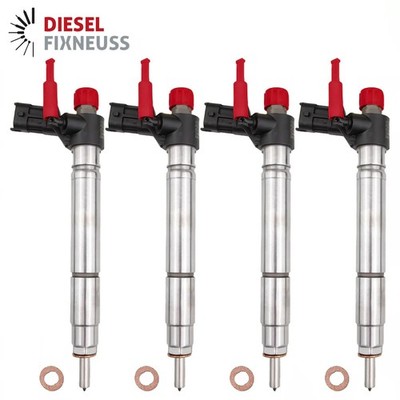 4x 0445116043 Einspritzdüse Jaguar XF I Land Rover Freelander 2 DW12BTED4 L359