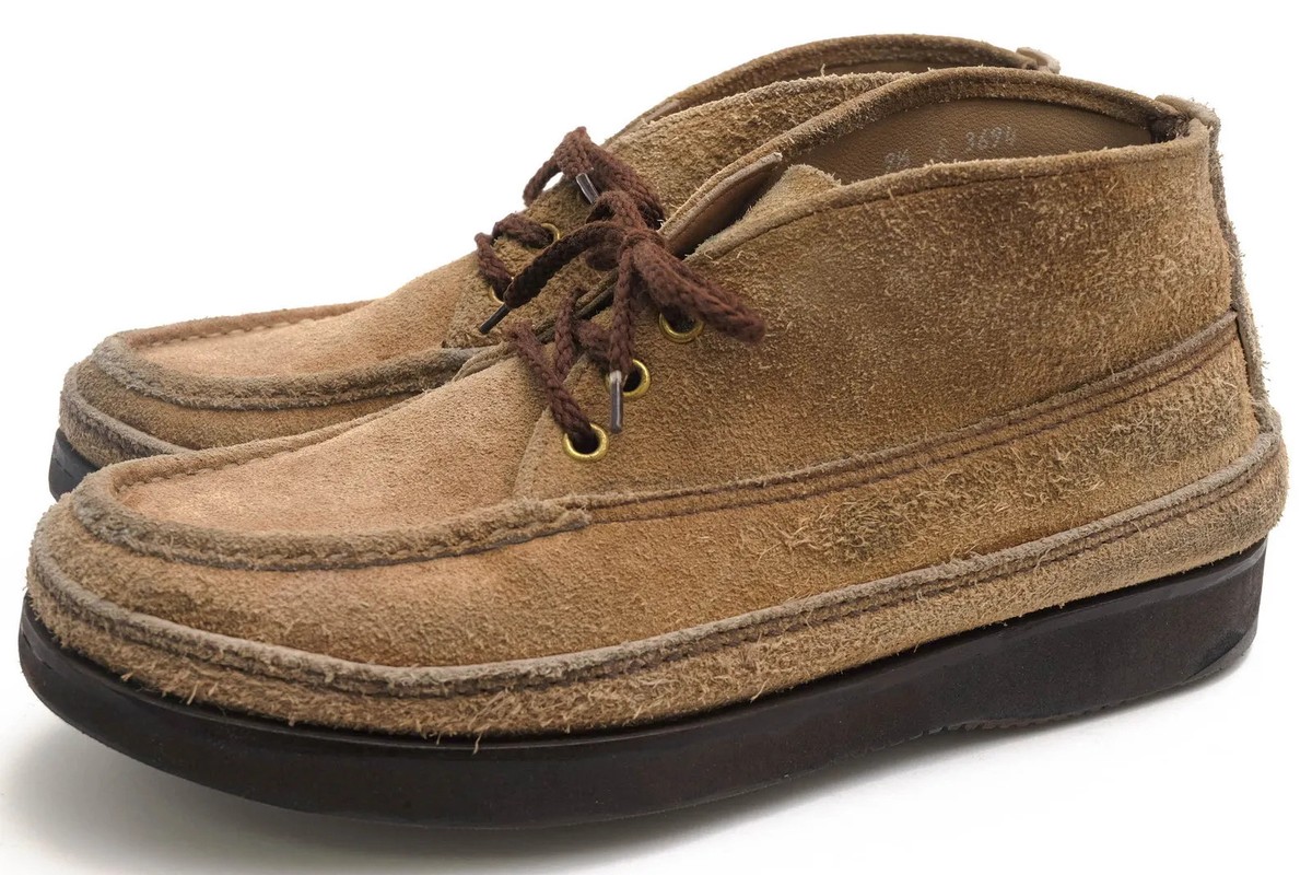 Russell Moccasin Chukka Boots Shoes Men's Suede Leather SPORTING