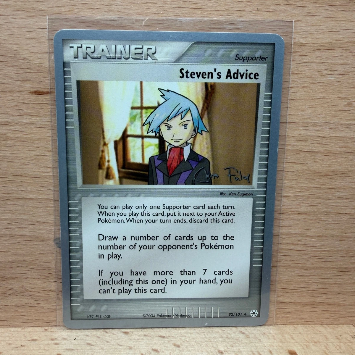 Steven's Advice Pokémon TCG Cards for sale | eBay
