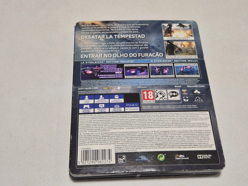 Just Cause 4 Steelbook Edition | PS4 Pal, foto 2 de 5