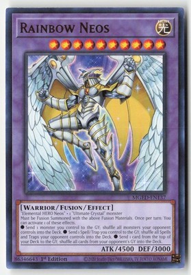 Yugioh - Rainbow Neos MGED-EN137 1st Edition - Maximum Gold: El Dorado