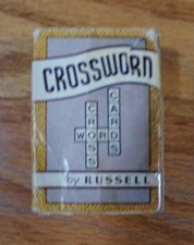 1935 CROSSWORD A BIG LITTLE CARD GAME BY RUSSELL