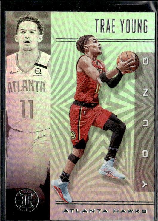 2019-20 Panini Illusions #136 Trae Young Emerald