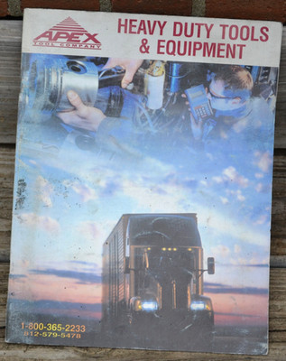 Apex Tool Company Heavy Duty Tools & Equipment Industrial Catalog Manual -- Good
