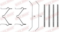 ZubehöRsatz Scheibenbremsbelag Quick Brake 109-1050 FüR Toyota Land Cruiser 5 Up