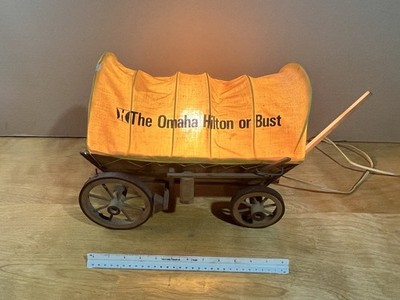 Vintage Unique Wagon Table Lamp