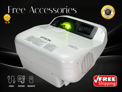 Epson BrightLink Pro 1430Wi 3LCD Projector UST 3300 ANSI 2160p WXGA 16W Speaker