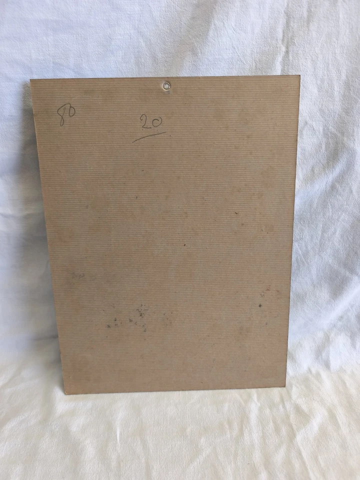 Affiche Carton  Pub De Cognac old  Ancienne Original No Copie - Photo 2/4