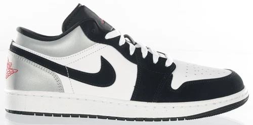 Jordan 1 SE Low White Black Matte Silver