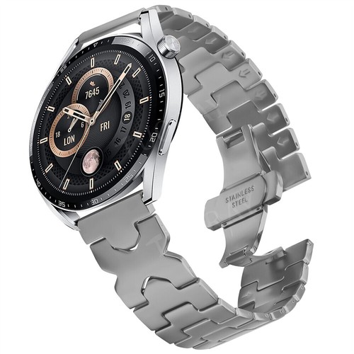 Luxus Edelstahl Uhrenarmband 22mm Schnellverschluss Smartwatch Armband Bracelet - Bild 44 von 61