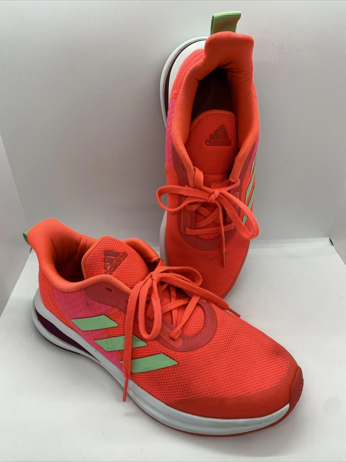 Scarpe da corsa Adidas Fortarun sneakers bambina taglia 5 5 giovani rosa caldo fluo